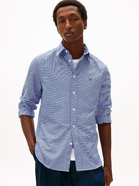 Tommy Hilfiger Langarmhemd HERITAGE OXFORD GINGHAM Regular fit, Button-down günstig online kaufen
