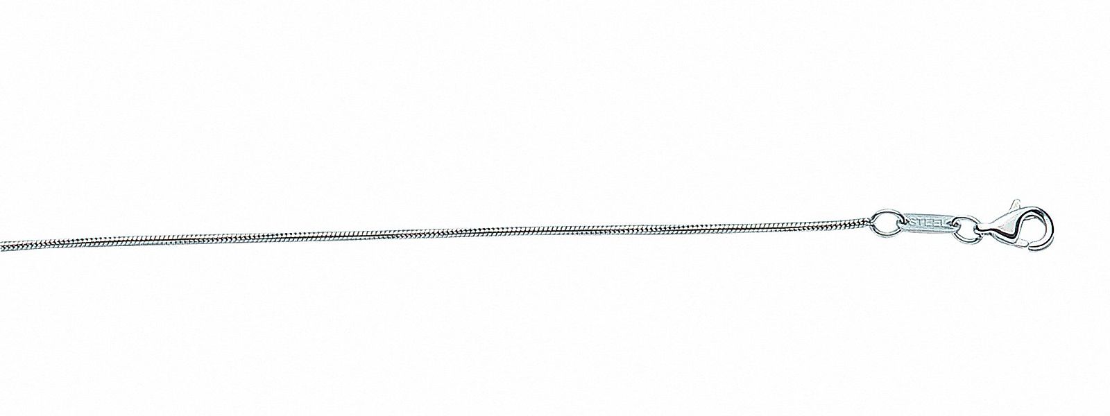 Adelia´s Edelstahlkette Damen Edelstahl Schlangen Halskette günstig online kaufen