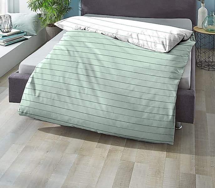Biberna Bettwäsche biberna 0636044 Mako-Satin Bettwäsche günstig online kaufen