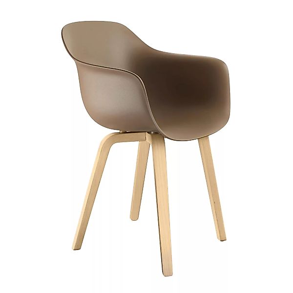 Magis - Substance Sessel - beige/BxHxT 56.5x79x50.5cm/Gestell natur günstig online kaufen