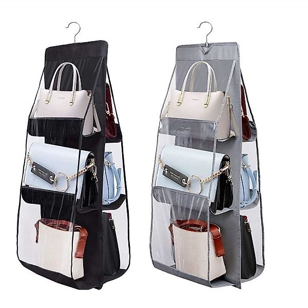 JOYOLEDER Hängeregal Aufbewahrung handtaschen Aufbewahrung 6/8 Taschen Orga günstig online kaufen