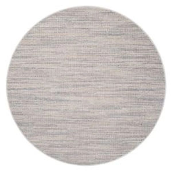 payé Teppich Klassiko 52 Fransen Rund 120x120 cm Grau günstig online kaufen