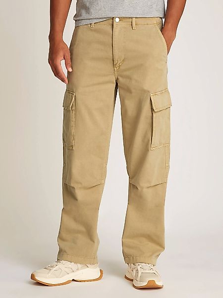 Tommy Jeans Cargohose "TJM JAIMIE COTTON CARGO", mit Kniefalten günstig online kaufen