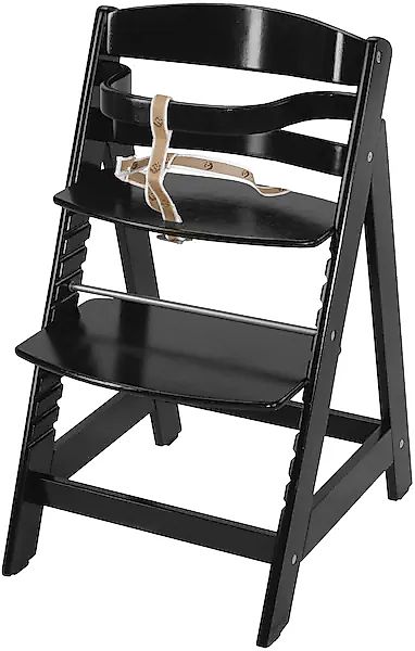 roba® Hochstuhl »Treppenhochstuhl Sit up III, schwarz«, aus Holz günstig online kaufen