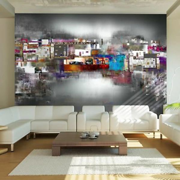 artgeist Fototapete Artistic Landscape grau Gr. 150 x 105 günstig online kaufen