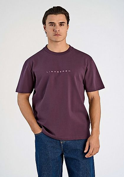 LINDBERGH T-Shirt mit Stickerei auf der Brust günstig online kaufen