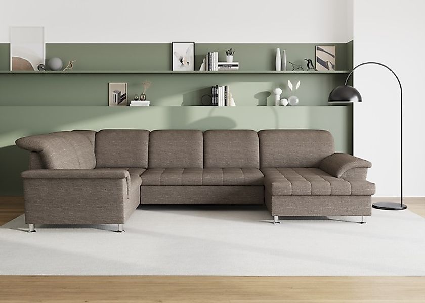 DOMO collection Wohnlandschaft »Franzi optional mit Bettfunktion, Bettkaste günstig online kaufen