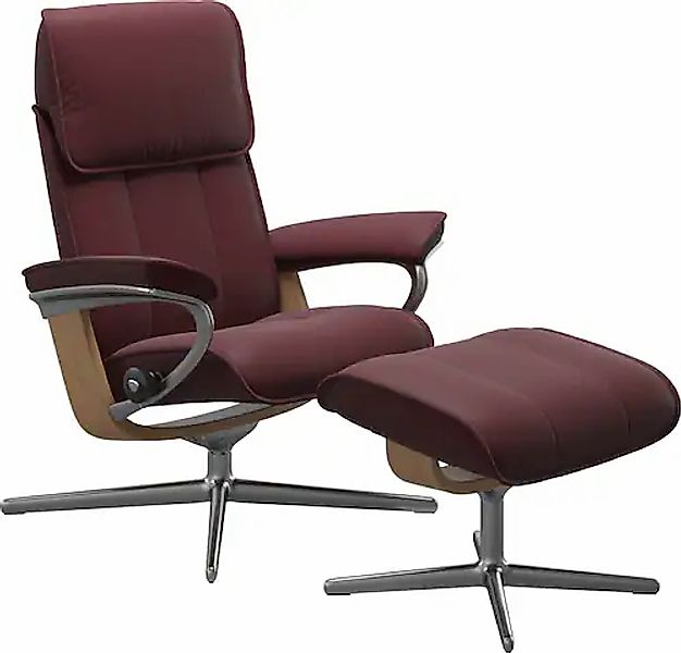 Stressless "Admiral" mit Cross Base, Größe M & L, Holzakzent Eiche günstig online kaufen