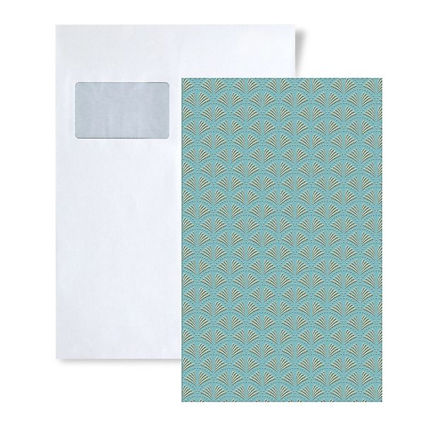 PROFHOME 1 MUSTERSTÜCK S-379574-GU DIN A4 MUSTER der Ornament Tapete günstig online kaufen