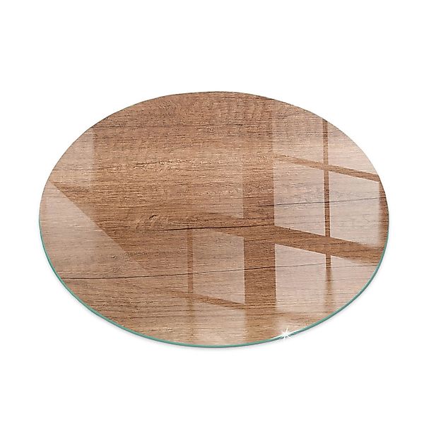 Tulup Glasplatte für Kamin Natürliches Holzmuster Glasplatte für Kaminöfen günstig online kaufen