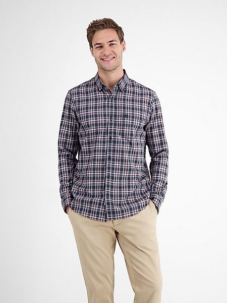 LERROS Karohemd langarm, mit Button-Down-Kragen günstig online kaufen
