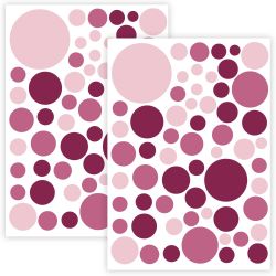 WANDKIND Wandtattoo Kreise Set 120 Stück günstig online kaufen