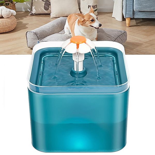REDOM Trinkbrunnen Haustier Wasserspender mit LED günstig online kaufen