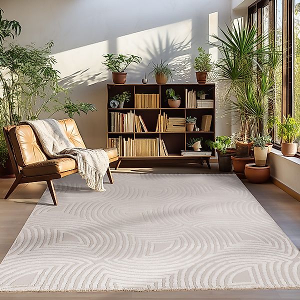 Carpettex Designteppich Skandinavisches Boho Muster, Rechteckig, günstig online kaufen