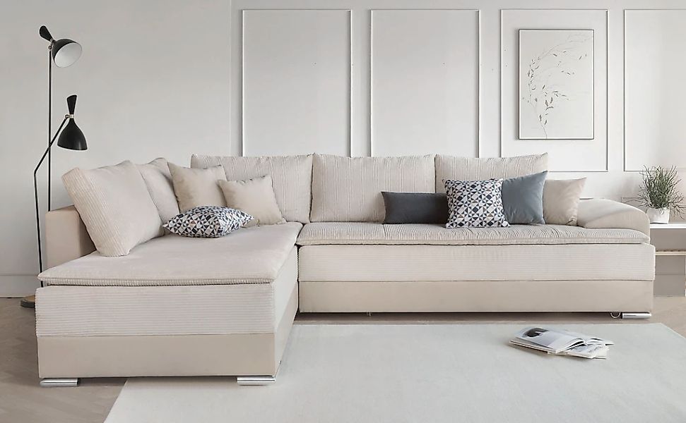 OTTO home Ecksofa "Night & Day L-Form, B: 324 cm, mit Dauer-Schlaffunktion günstig online kaufen