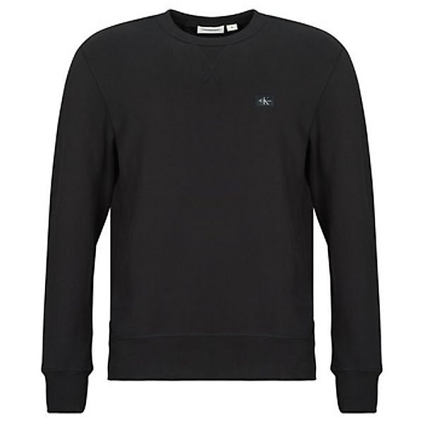 Calvin Klein Jeans  Pullover WOVEN LABEL CREW NECK günstig online kaufen