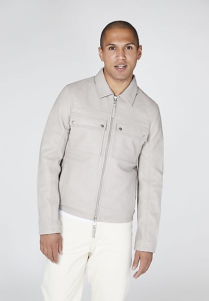 Bolongaro Trevor Lederjacke DOUBLE POCKET SHACKET günstig online kaufen