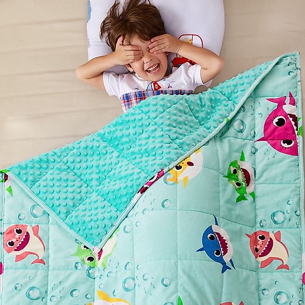 SiviO Gewichtsdecke Kinder, Superweicher Kristallsamt mit günstig online kaufen