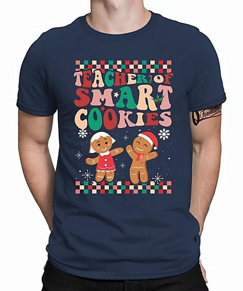 Quattro Formatee Kurzarmshirt Teacher of smart Cookies Keks - Weihnachten N günstig online kaufen