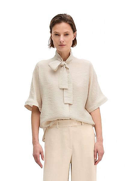 Marc OPolo Schluppenbluse Crinkle, regular aus Viskose-Mix günstig online kaufen