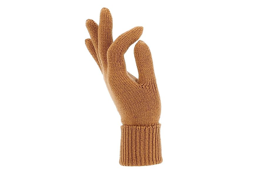 halsüberkopf Accessoires Strickhandschuhe Feinstrick Handschuh uni in tolle günstig online kaufen