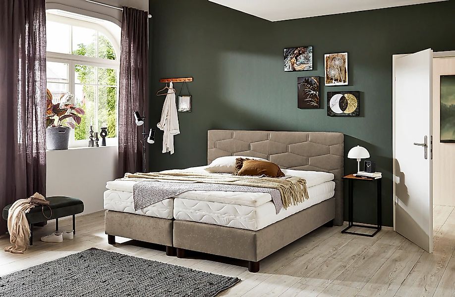Westfalia Schlafkomfort Boxspringbett wahlweise mit Topper günstig online kaufen