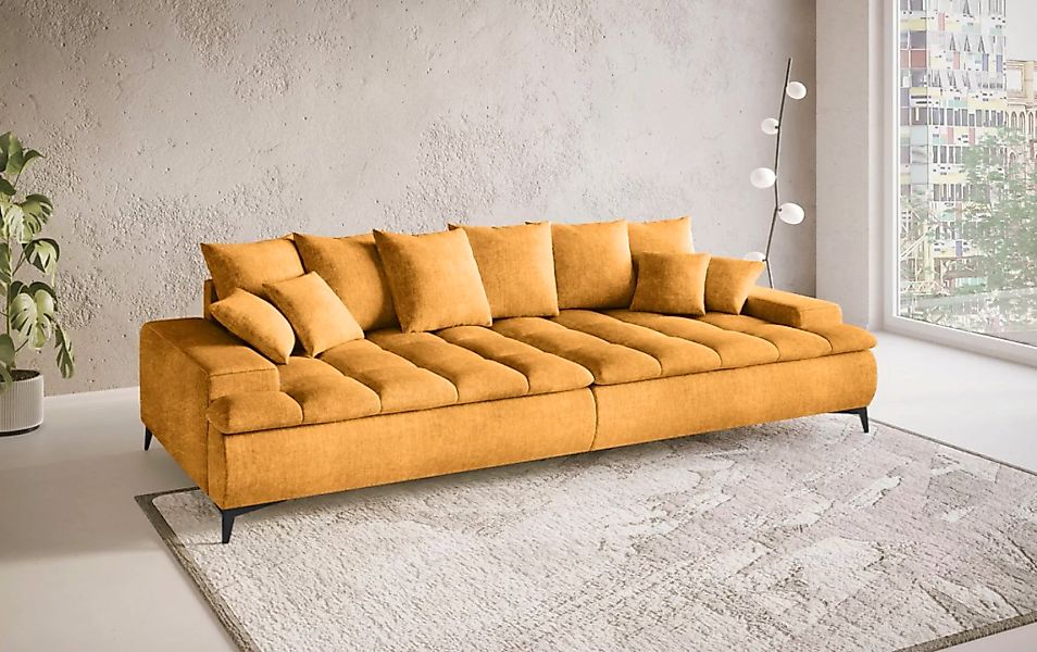 Mr. Couch Big-Sofa "Haiti III", Mit Kaltschaum, bis 140 kg belastbar günstig online kaufen