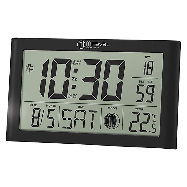 Miraval Wanduhr Digitale LCD Tischfunkuhr mit günstig online kaufen