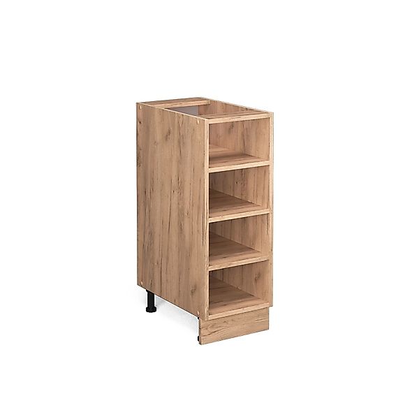 Vicco Küchenregal Fame-Line Goldkraft Eiche/Goldkraft Eiche 30 cm ohne Arbe günstig online kaufen