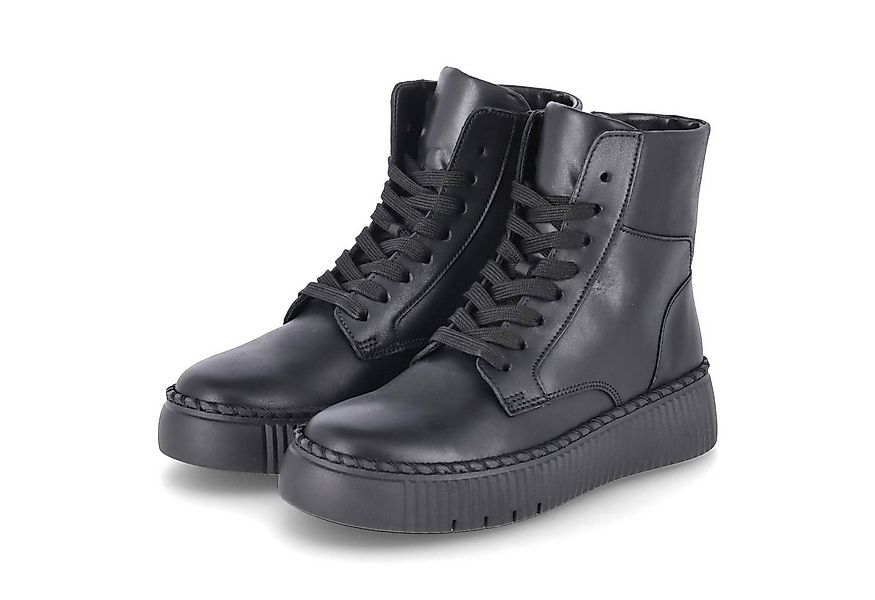 Gabor Gabor 73.541.27 Damen Glattleder schwarz Schnürstiefel günstig online kaufen