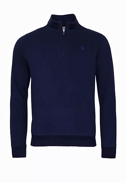 U.S. Polo Assn Sweatshirt Pullover Sweater Half Zip (1-tlg) günstig online kaufen