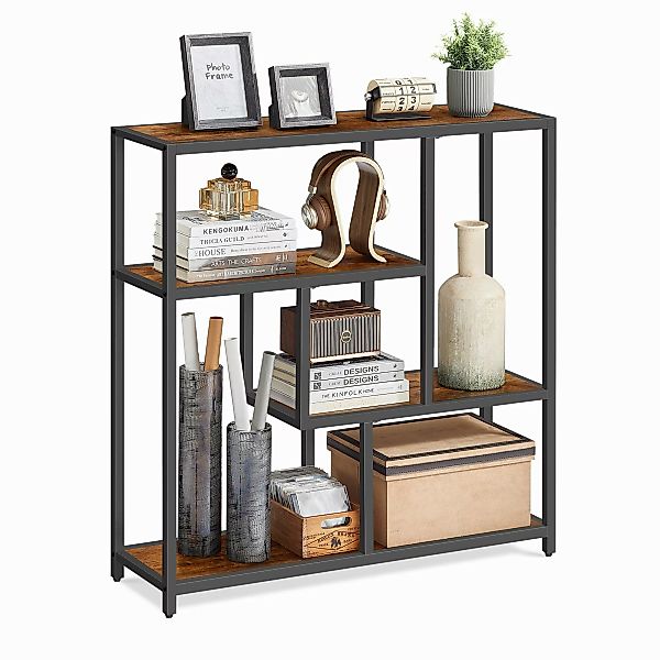 VASAGLE Bücherregal, Regal mit 4 Ablagen, günstig online kaufen