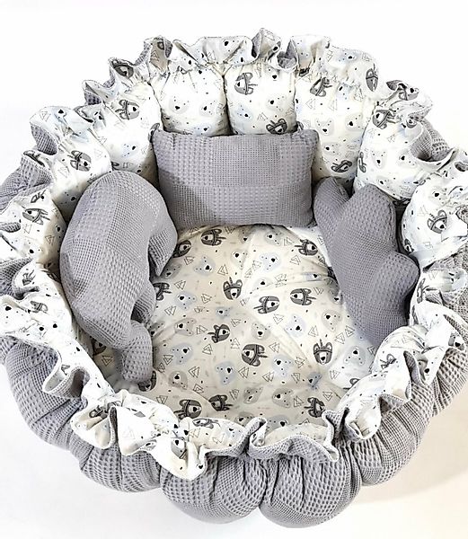 Baby Fancyroom Bettnestchen 2in1 Spielmatte Nestchen günstig online kaufen