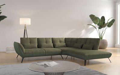 PLACES OF STYLE Ecksofa "Mikado L-Form" inkl. Sitztiefenverstellung und Arm günstig online kaufen