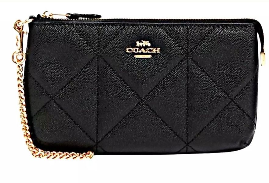 COACH Clutch Handgelenktasche Wristlet Leder Tasche günstig online kaufen