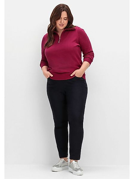 Sheego Schlupfhose Große Größen mit schmalem günstig online kaufen