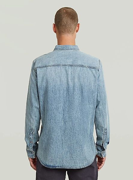 G-STAR Langarmshirt "Clean Slim Hemd" günstig online kaufen