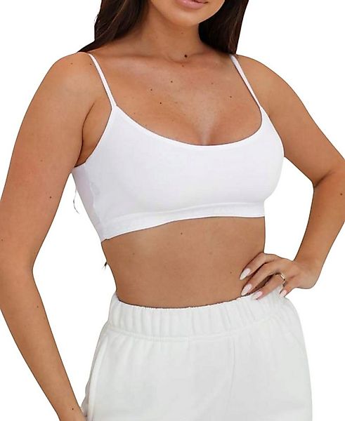 Kota Bustier Damen Sport-BH im 2er Pack abnehmbare Softpads – ohne Bügel (2 günstig online kaufen