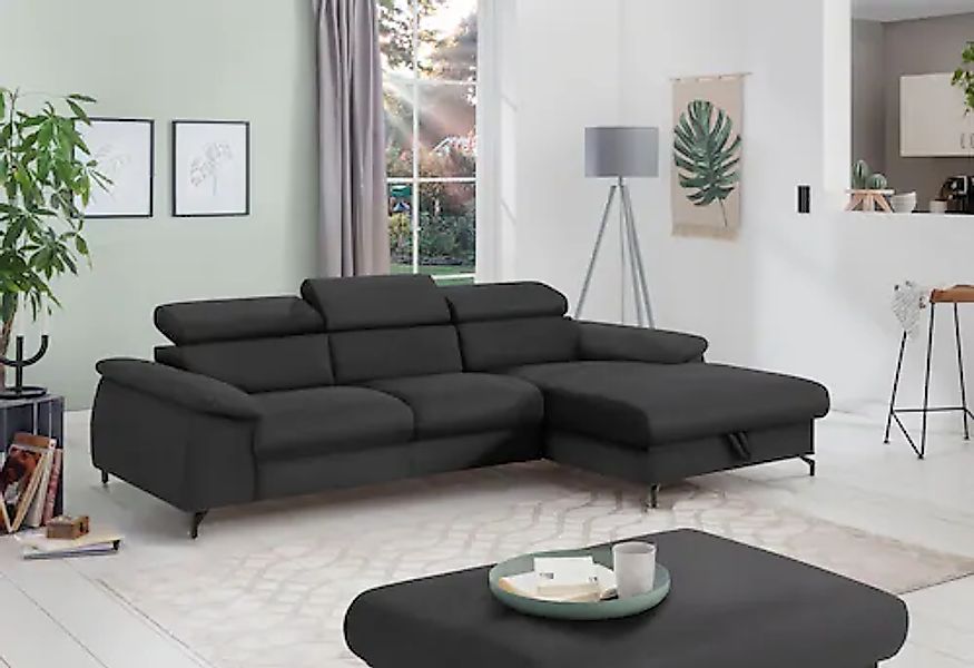 COTTA Polstergarnitur »Komaris L-Form«, (Set), Set bestehend aus: Ecksofa m günstig online kaufen