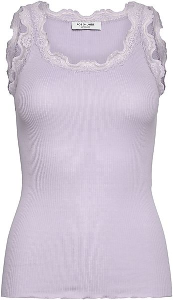 rosemunde Tanktop "Babette Silk Top", wunderschöner Vintage-Spitzenbesatz a günstig online kaufen