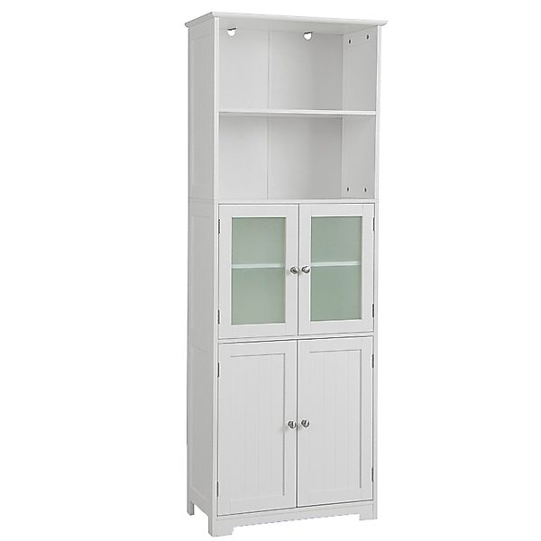 COSTWAY Hochschrank Bad, Küchschrank mit verstellbarem günstig online kaufen