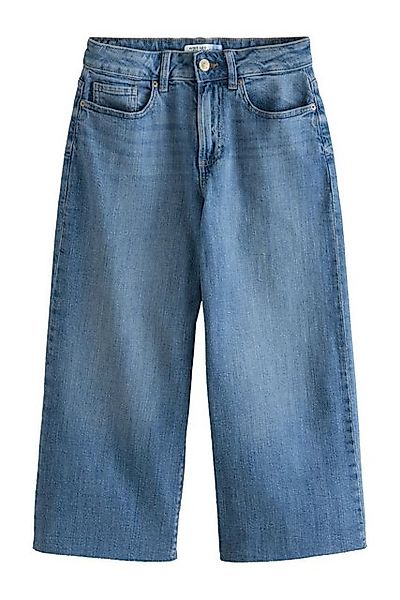 Next Weite Jeans Knöchellange Jeans mit weitem Bein - Petite (1-tlg) günstig online kaufen