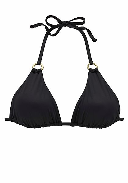 LASCANA Triangel-Bikini-Top "Italy", mit Zierringen günstig online kaufen