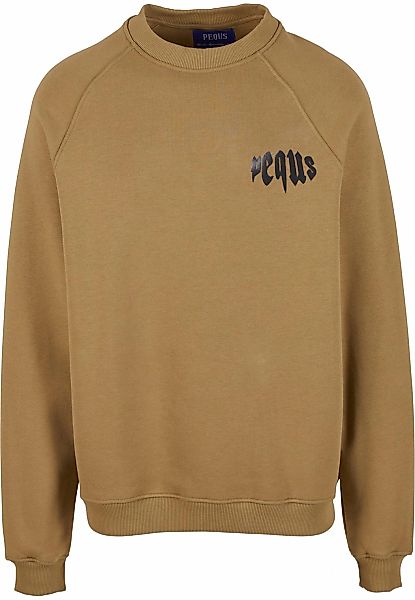 PEQUS Rundhalspullover "PEQUS PEQUS Mythic Chest Logo Sweater", 1 Stk. günstig online kaufen