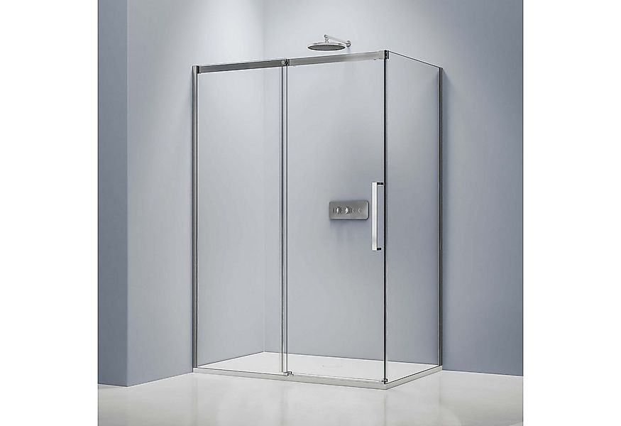 Bernstein Eckdusche DX906 FLEX 120x90cm, BxT: 120x90 cm, Schiebetür 120 cm, günstig online kaufen
