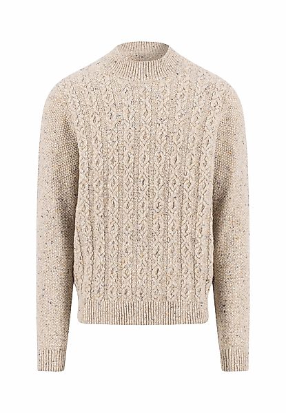 FYNCH-HATTON Strickpullover, mit Zopfmuster günstig online kaufen
