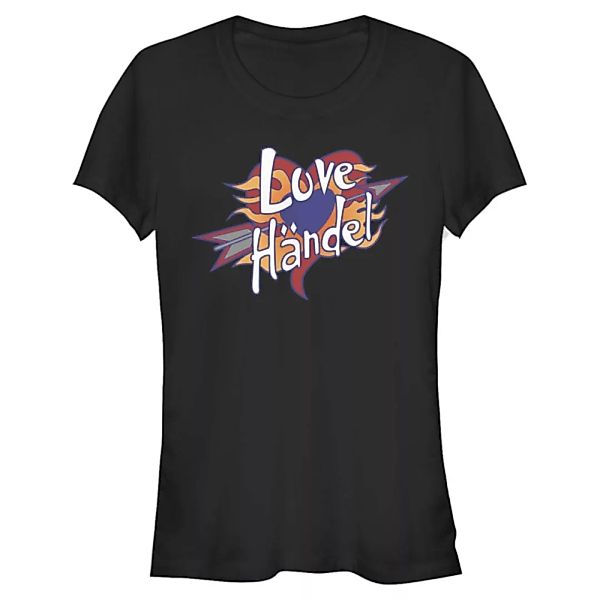 Disney Classics - Phineas und Ferb - Logo Love Handle - Frauen T-Shirt günstig online kaufen