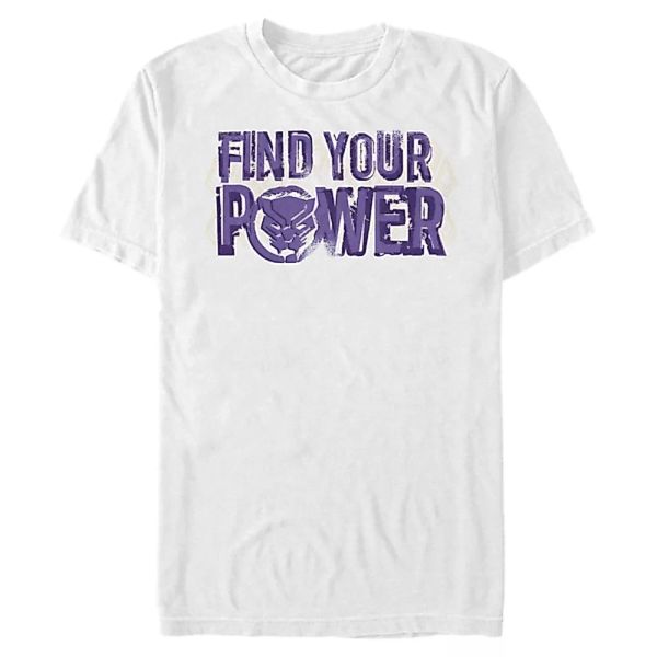 Marvel - Avengers - Black Panther Panther Power - Männer T-Shirt günstig online kaufen