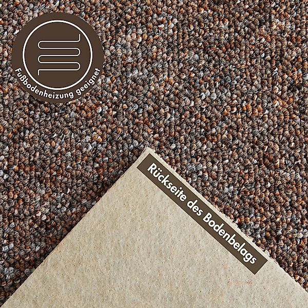 Andiamo Teppichboden »Carlos, Feinschlinge, Made in Netherlands«, rechtecki günstig online kaufen