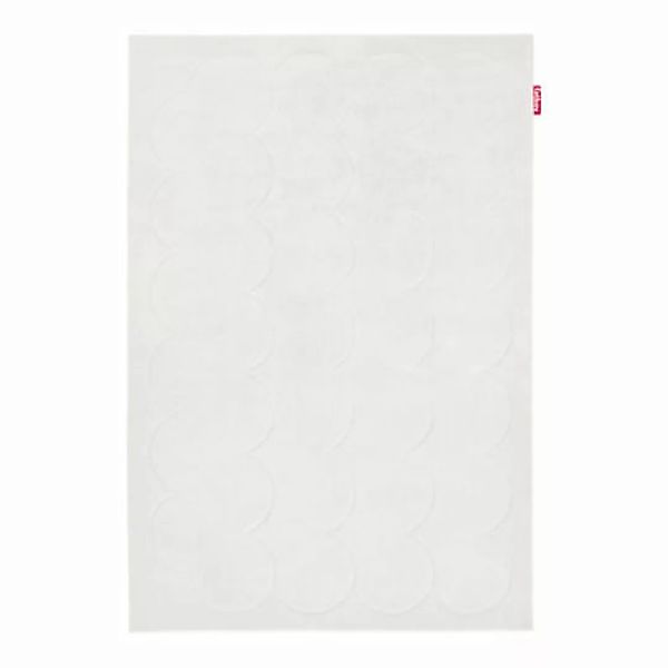 Teppich Bubble textil weiß / 200 x 290 cm - Fatboy - günstig online kaufen
